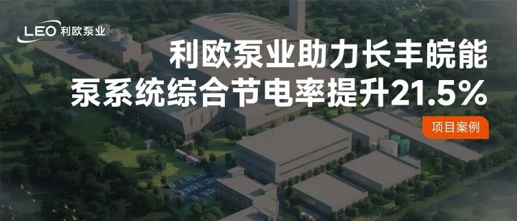 泵系統(tǒng)綜合節(jié)電率提升21.5％！利歐泵業(yè)助力國(guó)企長(zhǎng)豐皖能實(shí)現(xiàn)能效躍升
