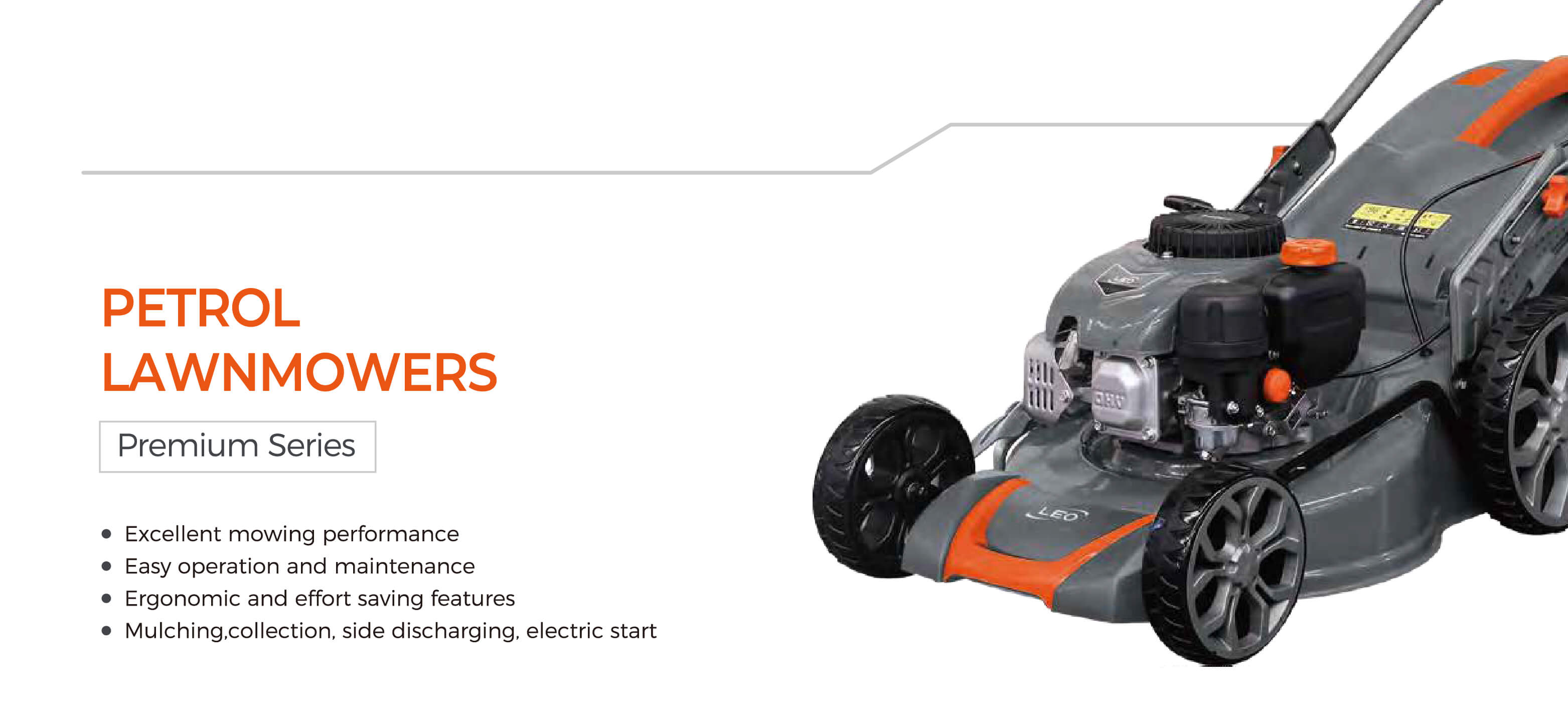 LM-2L Petrol Lawnmowers Features
