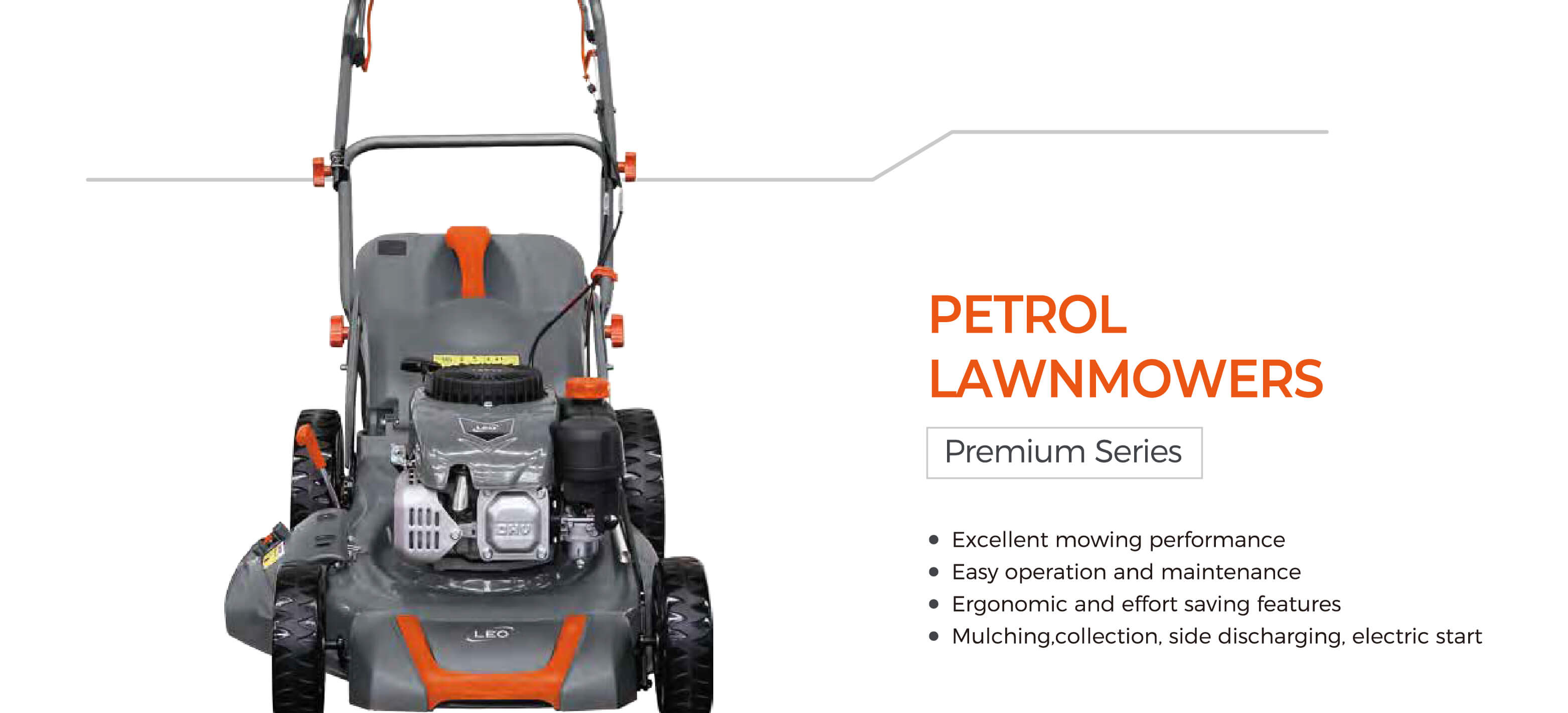 LM-2L Petrol Lawnmowers Features