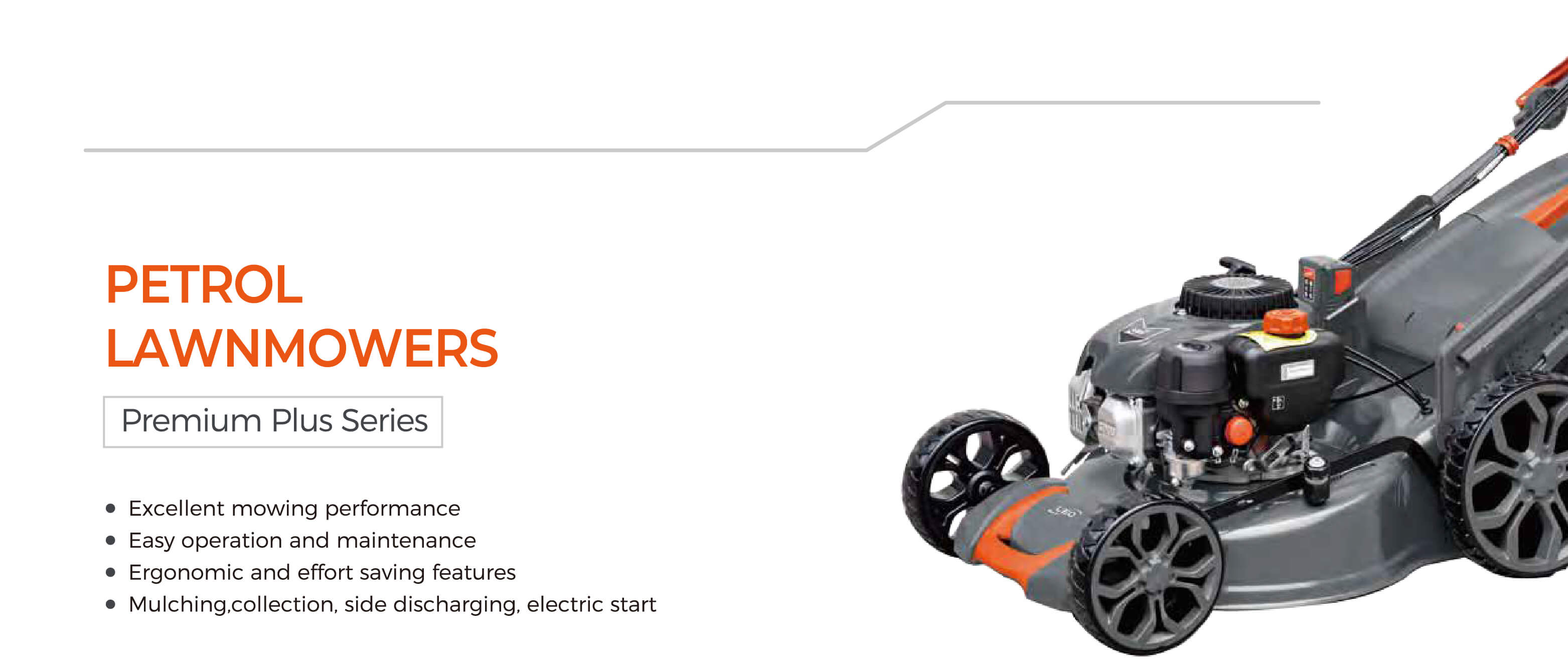 LM-2L-P Petrol Lawnmowers Features