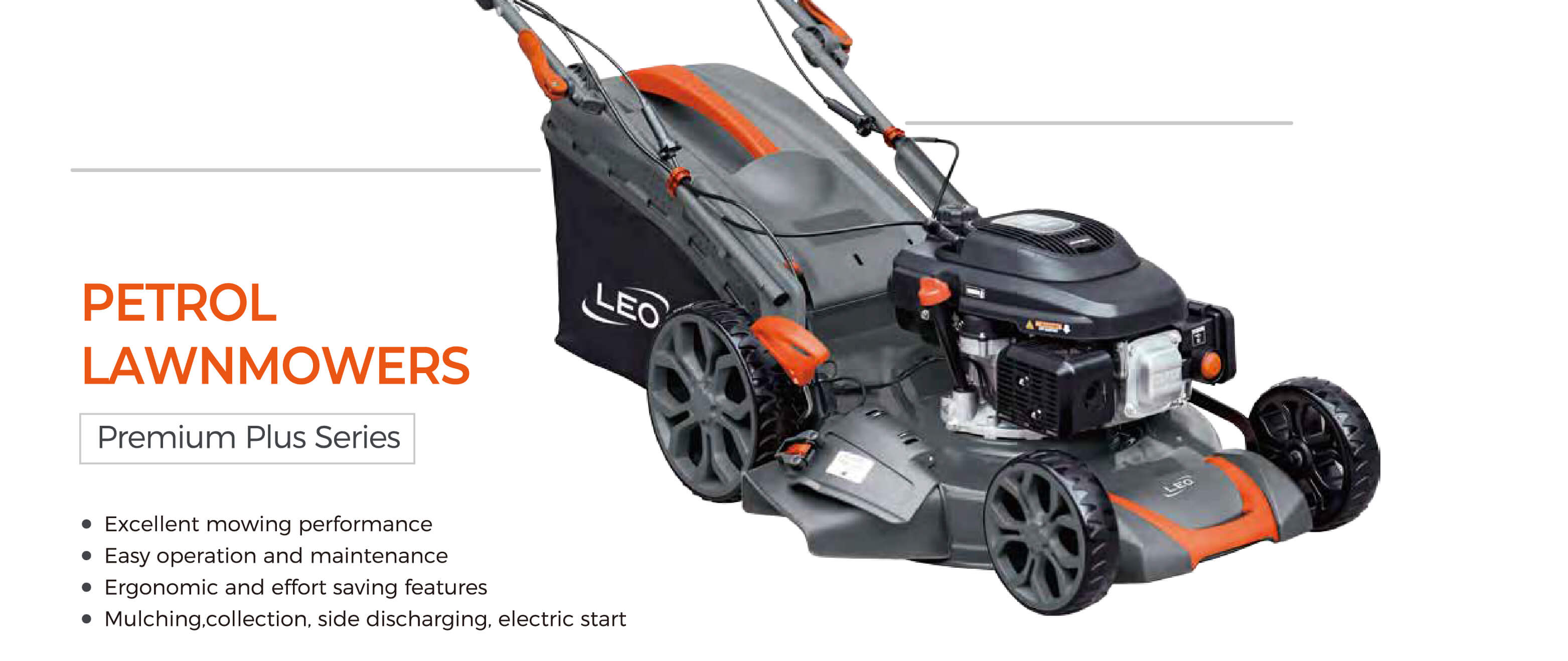 LM-2L-P Petrol Lawnmowers Features